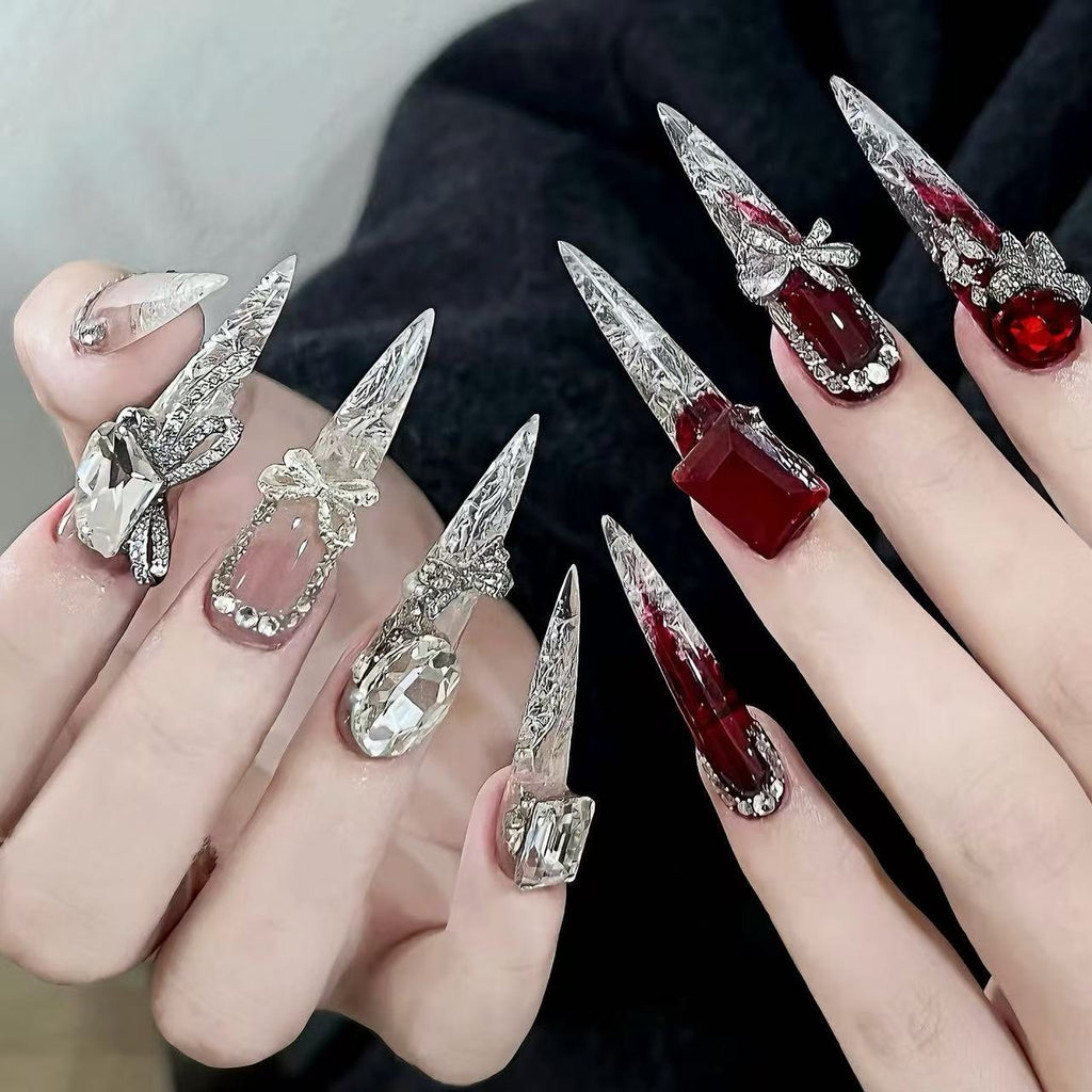 (5 sets-10 sets) Handmade press-on nails selectable size