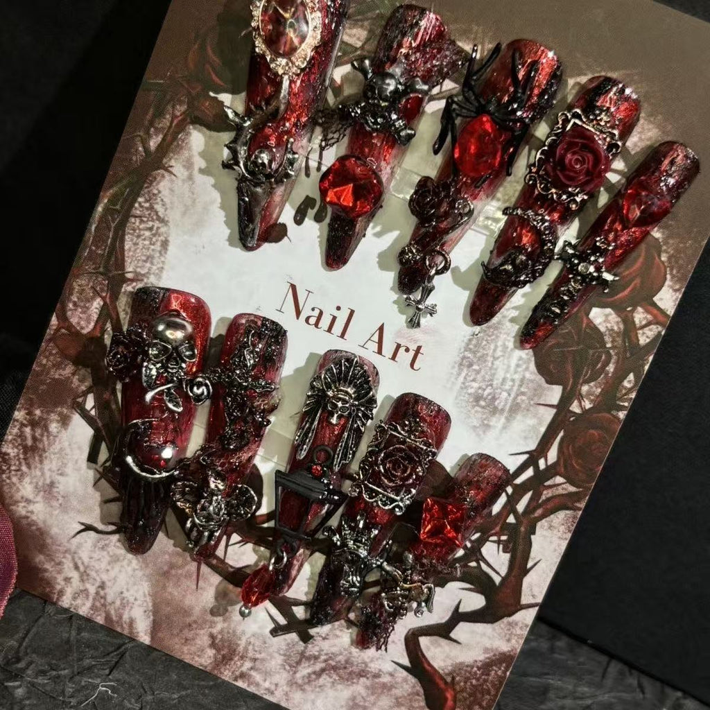(5 sets-10 sets) Handmade press-on nails selectable size