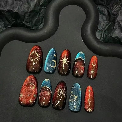 (5 sets-10 sets) Handmade press-on nails selectable size